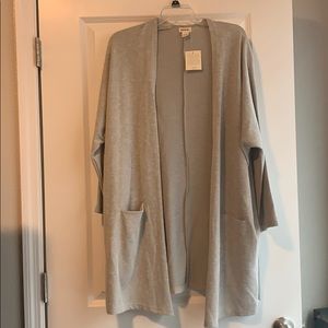 NWT Gray Duster